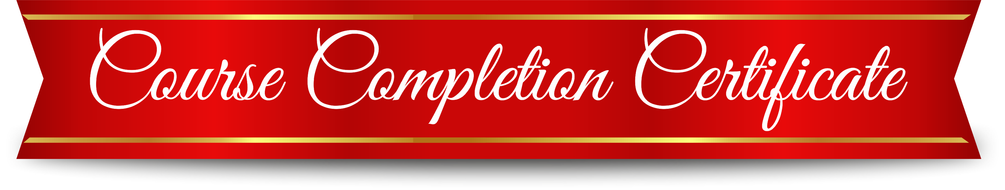 Course Completion Certificate